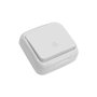 Edm Pulsador Superficie Serie Spa Blanco 16A 250V 77 x 77 x 30 mm