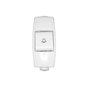 Solera Pulsador Timbre 6A 250V Blanco Termoplástico