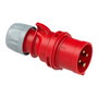Solera 902142a Clavija Cetac 3p+t Roja 16a 400v~ Ip44