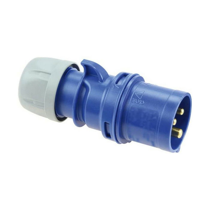 Solera Clavija CETAC 2P+T Azul 32A 230V IP44