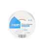 Edm Cinta aislante calidad "supra" blanca 25 mm x 25 m PVC resistente intemperie