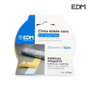 Edm Cinta doble cara 50 mm x 10 m con malla de algodón