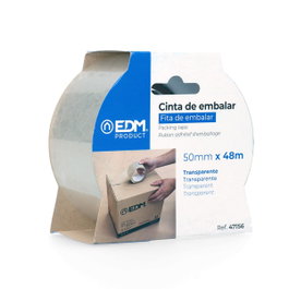 Edm Cinta de embalar transparente 48 micras 50 mm x 48 m