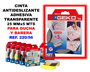 Geko Cinta antideslizante transparente 25 mm x 5 m