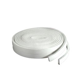 Geko Burlete Autoadhesivo de Espuma Blanco para Puertas y Ventanas, 10 m x 12 mm