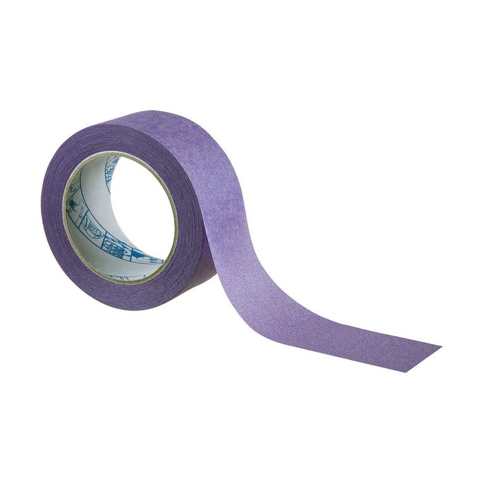 Geko Cinta masking lila de baja adhesividad para superficies delicadas 50 mm x 50 m