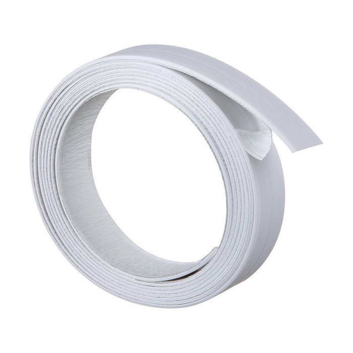 Geko Sellador adhesivo para lavabos blanco 22 mm x 2,4 m Geko Sellador adhesivo para lavabos blanco 22 mm x 2,4 m