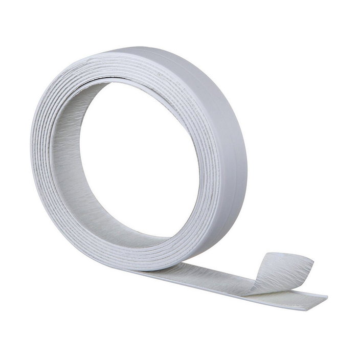 Geko Sellador adhesivo para lavabos blanco 22 mm x 2,4 m Geko Sellador adhesivo para lavabos blanco 22 mm x 2,4 m