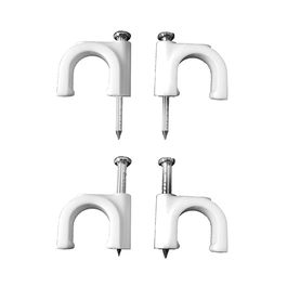 Edm Grapa para cable N°06 Manguera tubular 2 x 1,0 mm Blanca Caja 100 uds