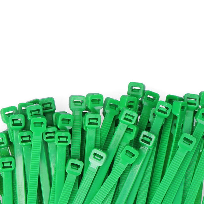Edm Bridas de Nylon Verdes 203 x 4,6 mm (100 uds)