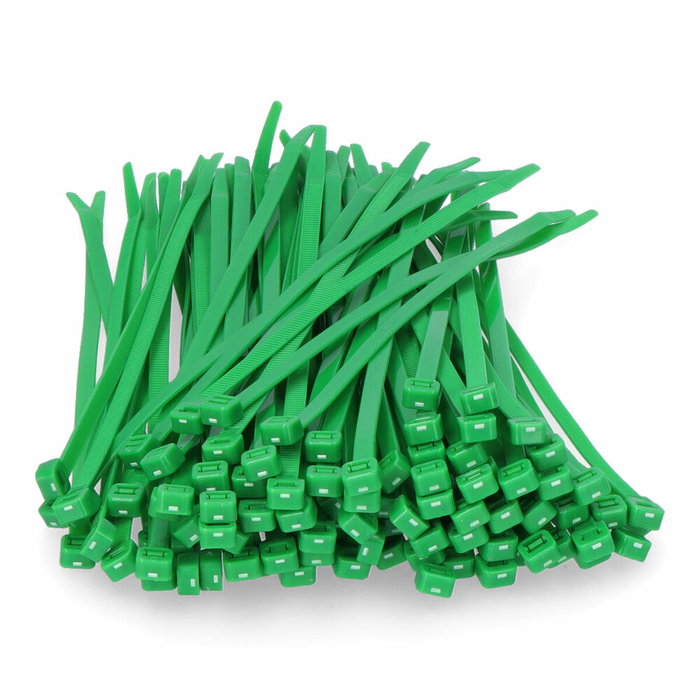 Edm Bridas de Nylon Verdes 203 x 4,6 mm (100 uds)