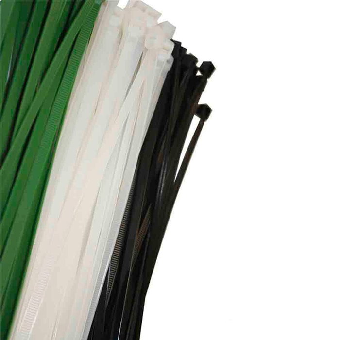 Edm Bridas de Nylon Natural 250 x 4,8 mm (100 uds)
