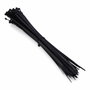 Edm Bridas de Nylon Negro 385 x 4,8 mm (100 uds)