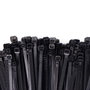 Edm Bridas de Nylon Negro 385 x 4,8 mm (100 uds)
