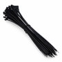 Edm Bridas de Nylon Negro 300 x 4,8 mm (100 uds)