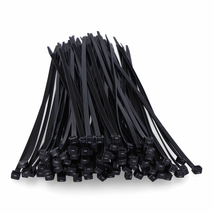 Edm Bridas de Nylon Negro 300 x 4,8 mm (100 uds)