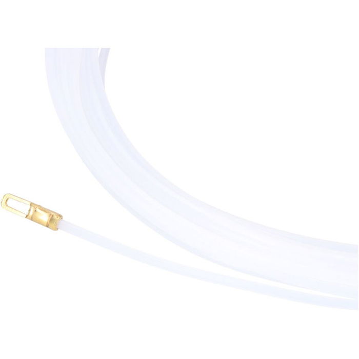 Edm Sonda pasacables guía de nylon blanca, 20 m x 3 mm