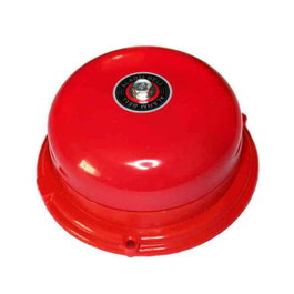 Edm Timbre de campana industrial Ø150mm 90db Rojo