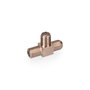 Edm Conector Derivador "f" Forma "t" 3 Machos para Parabólicas Retractilado
