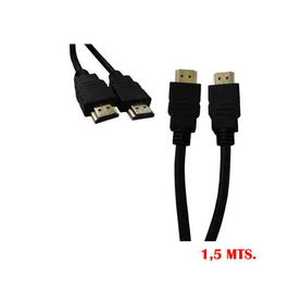 Logilink Cable HDMI Alta Velocidad 1.4 Macho-Macho 1,5m Negro