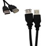 Logilink Cable USB 2.0 macho a hembra 5m Negro