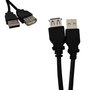 Logilink Cable USB 2.0 Macho - Hembra 5m Negro