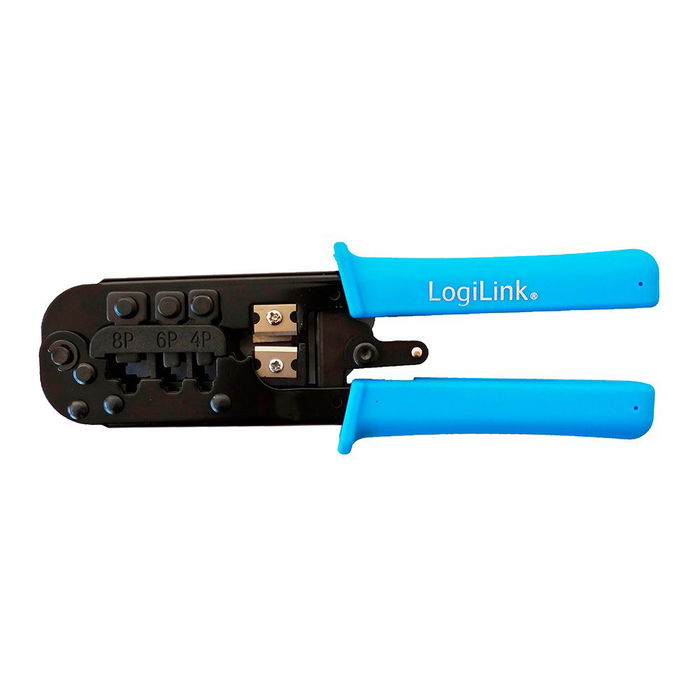 Logilink Crimpadora Modular con Pelacables para RJ11, RJ12, RJ45 Logilink Crimpadora Modular con Pelacables para RJ11, RJ12, RJ45