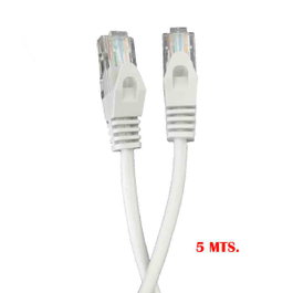 Edm Cable UTP Cat.5e Outex 5 m Gris