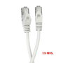 Edm Outex Cable UTP Cat 5e Latiguillo RJ45 Conexión Cobre/Polietileno Gris 15 m