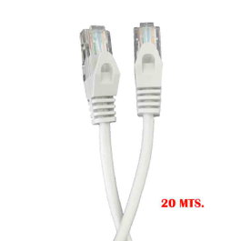Edm Cable UTP Cat 5e Outex 20 m Blanco