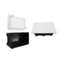 Solera Caja Rectangular 614 200x130x60mm Garra Metálica Retráctil
