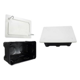 Solera Caja rectangular 200x130x60mm con garra metálica