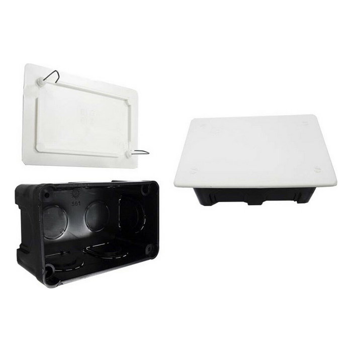 Solera Caja rectangular 200x130x60mm con garra metálica