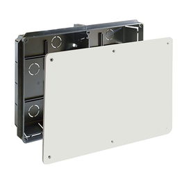 Solera Caja Rectangular 5502 PVC 300x200x60mm Negro/Blanco