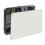 Solera Caja Rectangular 5502 PVC 300x200x60mm Negro/Blanco