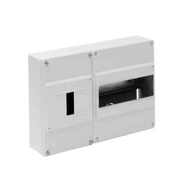 Solera Caja de Distribución 691b para 1 ICP + 5 Elementos Blanca 120x140x58mm
