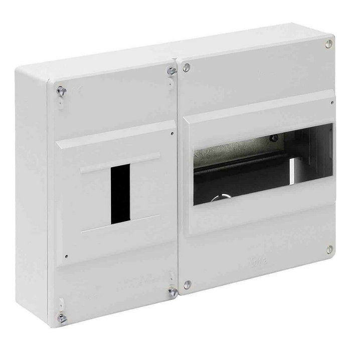 Solera Caja para distribución 1 icp+7 elementos blanco 227x188x55mm Solera Caja para distribución 1 icp+7 elementos blanco 227x188x55mm