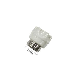 Tapón Fusible Neozed D03 80 A / 100 A Rosca Ø28mm Cerámica Blanco