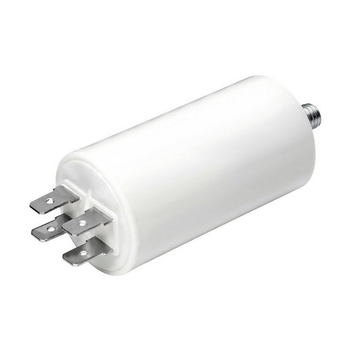 Konek Condensador de arranque 40mf 5% 450v ø5x11cm con espiga m8 y faston doble