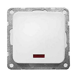 Edm Interruptor luminoso serie Term blanco