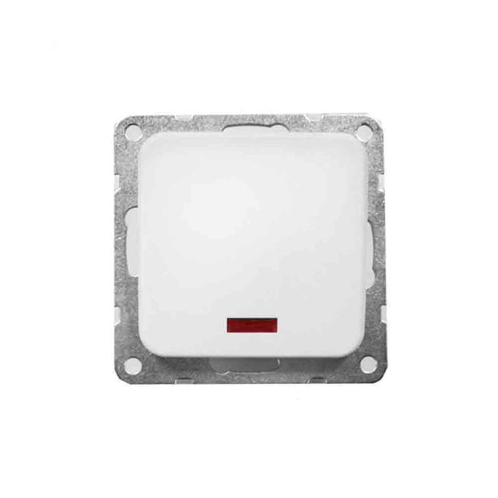 Edm Interruptor luminoso serie Term blanco Edm Interruptor luminoso serie Term blanco