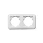 Edm Marco 2 elementos empotrar Serie Term Blanco 80 x 150 mm Bolsa Blister