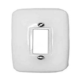 Solera Placa 1 elemento serie Estrella Blanco