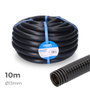 Edm Tubo Corrugado para Exterior 13mm/20mm 10m Negro