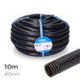 Edm Corrugado Exterior 13mm m-20 10m PVC Negro