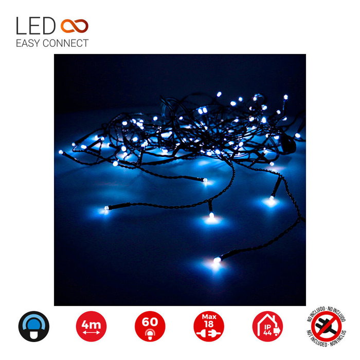 Edm Guirnalda easy-connect 4m 60 leds azul Edm Guirnalda easy-connect 4m 60 leds azul