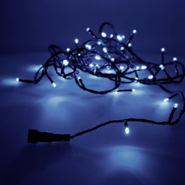 Edm Guirnalda easy-connect 4m 60 leds azul