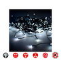 Edm Cortina LED Easy-Connect 2x2m Blanco Frío Interior-Exterior IP44 200 Leds Cable Verde Tiras
