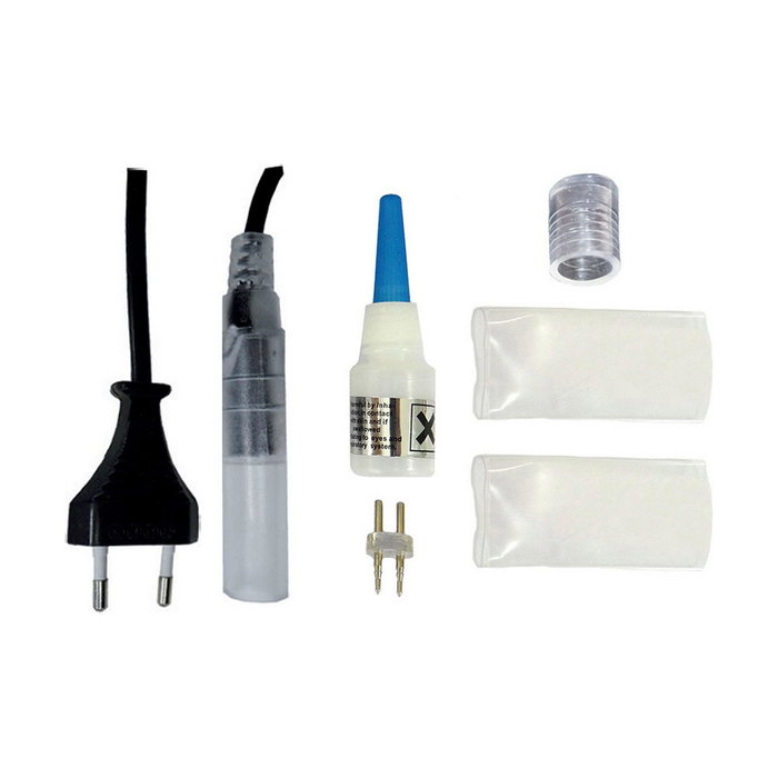 Edm Kit alimentador-conector tubo Flexilux y Flexiled max 1380 W