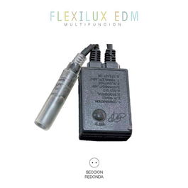 Edm Programador Tubo Flexilux 2 Vías IP44 Máx. 10,5 m Negro 8 Funciones 220/240V